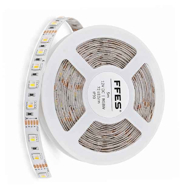 Pásek Ffes Rgbw Led osvětlení 12V 72 LED/m IP30 5 m