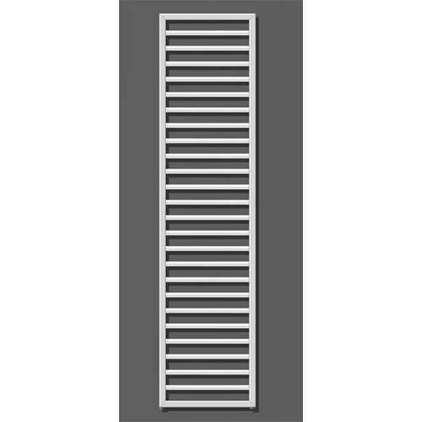 Zehnder Subway - Koupelnový radiátor 184x45 cm, rovný, středové připojení 5 cm, chrom SUBC-180-045