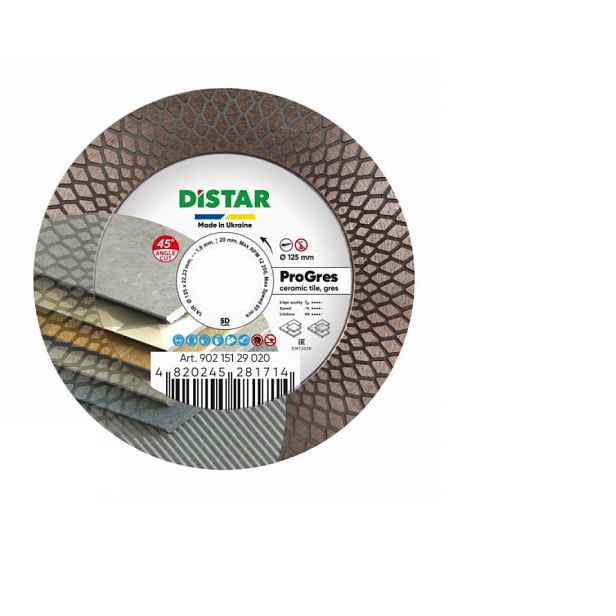 Distar Pro Gres 115 MM Kotouč pro řezání a broušení 90215129019