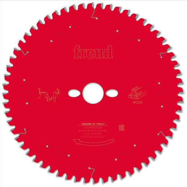 Freud FR24W001M Kotouč na dřevo 254x30 mm Z60 pro úkosovačku -5°