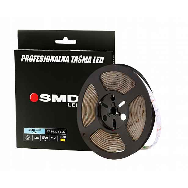 Led Pásek 300 SMD2835 Cw IP20 Smd LEDline5Y 5M