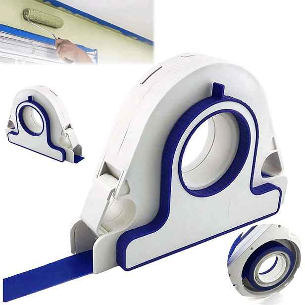 Dispenser Aplikátor maskovací pásky s ručním řezáním, přesný