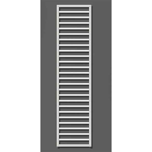 Zehnder Subway - Koupelnový radiátor 184x45 cm, rovný, středové připojení 5 cm, nerez ocel SUBI-180-045