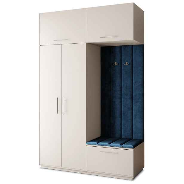 MASSENO MODERNÍ PŘEDSÍŇOVÁ SESTAVA REMA, 150/240/60 cm, kašmírová