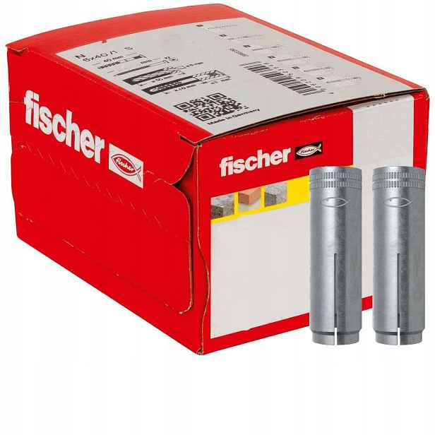 Fischer Zapichovací kotva pro upevnění vrtných souprav a pilových listů Ea M12X50 N D 50 Ks