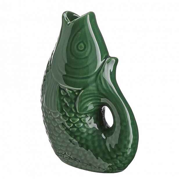 KOI Váza 12 cm - tm. zelená