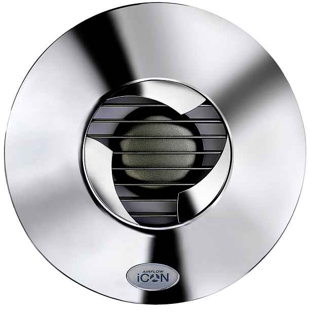 Kryt k ventilátoru Airflow ICON 15 chrom