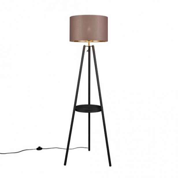 Reality COLETTE stojací lampa černá kov r41561032 RER41561032