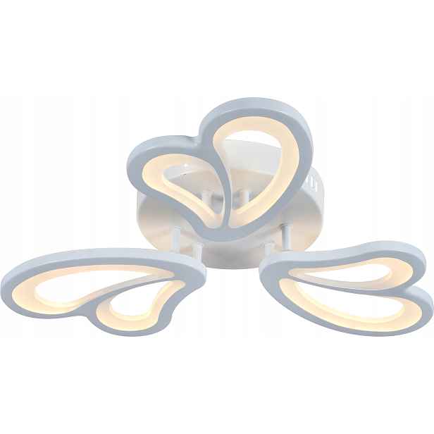 Stropní Svítidlo Led Moderní 60W Bílý Ø535*80 Dálkový Ovladač Vargo DL1204
