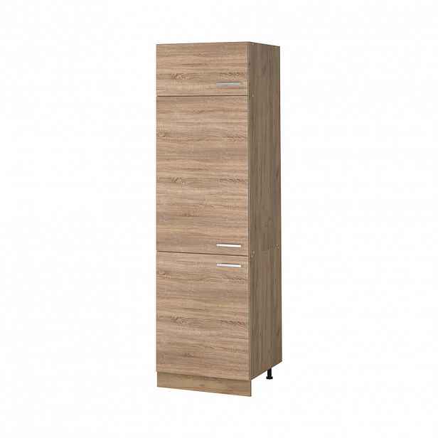 Vicco VYSOKÁ SKŘÍŇ R-Line, Sonoma/Zlatý mocný dub, 60 cm