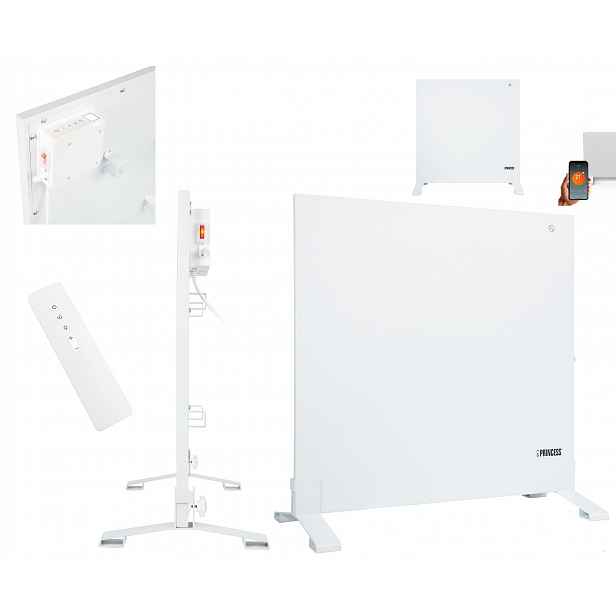 LuX Elektrický Radiátor 350W Infračervený panel 60x60 Inteligentní Wi-Fi