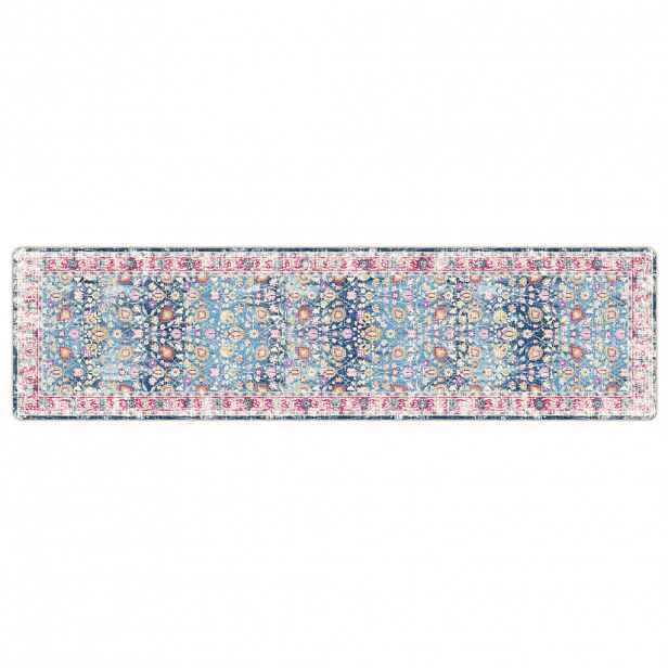 vidaXL Koberec pratelný vícebarevný 80 x 300 cm