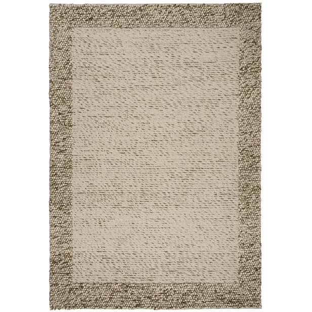 Kusový koberec Bobble Wool Green, 160x230, zelená, ložnice, Flair Rugs