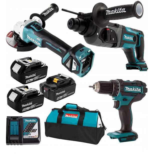 Makita Sada DGA504 DHR241 DDF482 DLX3078TX1