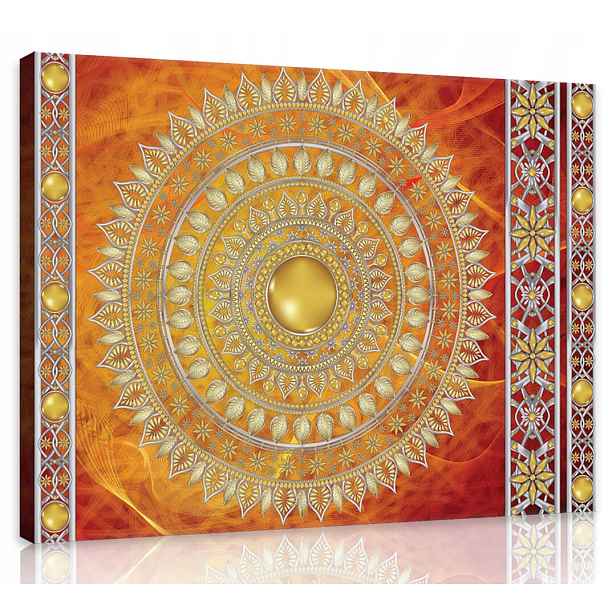Obraz Na Plátně Plátno 80x60 Mandala Harmonie
