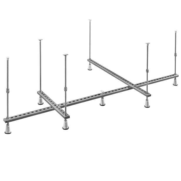 Polysan Nosná konstrukce pro asymetrickou vanu 170x100cm