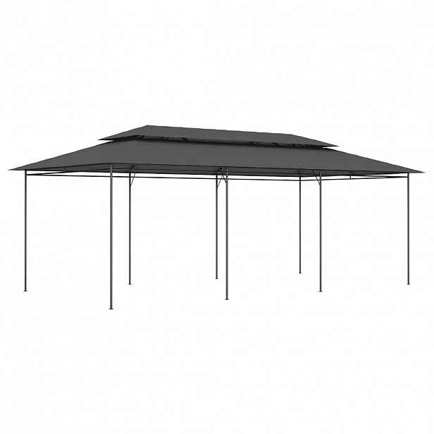 vidaXL Altán 600 x 298 x 270 cm antracitový