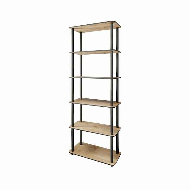 Regál Rect Oak, 6 polic