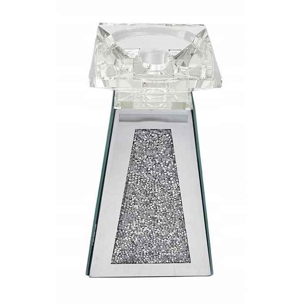 Svícen GJ088 L Glamour krystaly