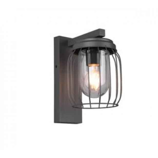 Nástěnná lampa Trio Tuela antracit 210860142