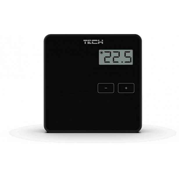 Dvoustavový Pokojový Regulátor ST-294V1 Tech Černý Termostat