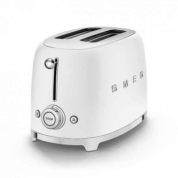 Toustovač Smeg 50´s Retro Style, 2x2, bílý mat