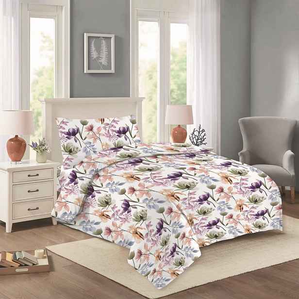 Bavlněné povlečení na jednolůžko 140x200 cm Verona – Cotton House