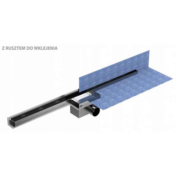 Blue Štěrbinová sprchová dehydratace s roštem pro naplnění 700 mm