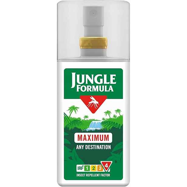 Jungle Formula Maximum IRF4 sprej proti komárům, klíšťatům a kousacímu hmyzu 90 ml