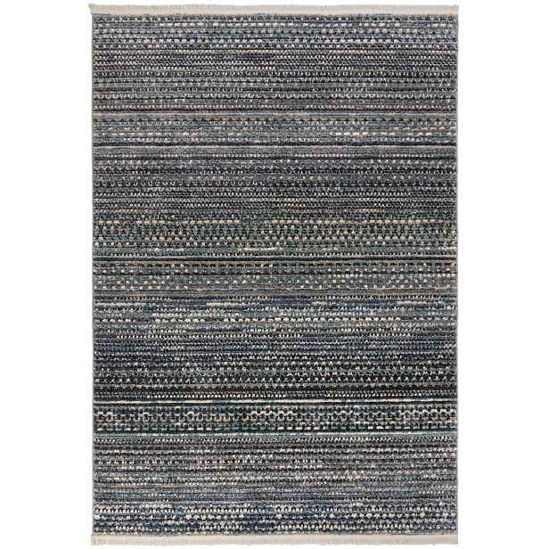 Kusový koberec Santiago Camino Blue, 120x160, modrá, ložnice, Flair Rugs