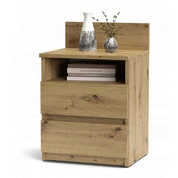 Noční Stolek Stolek Ložnice MS1 Artisan Oak