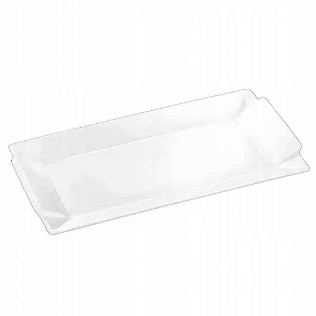 Obdélníková mísa na svačinu a druhé jídlo Wilmax porcelánová 40x20 cm