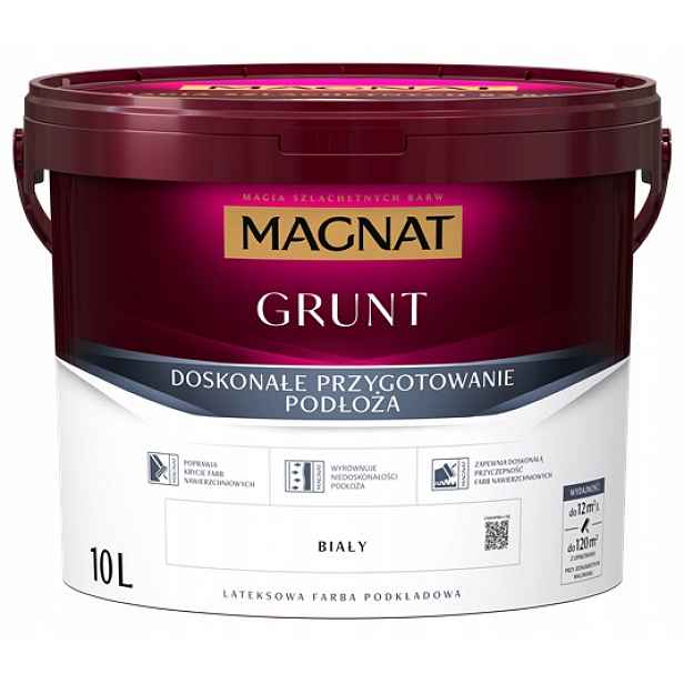 Magnat Primer Barva 10L latexová bílá