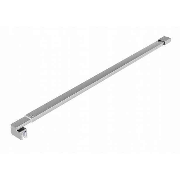 Držák Do Kabiny Nastavitelný Od 69,5 Do 120 CM, Sklo 6-8 MM, Chrom Na Stěnu