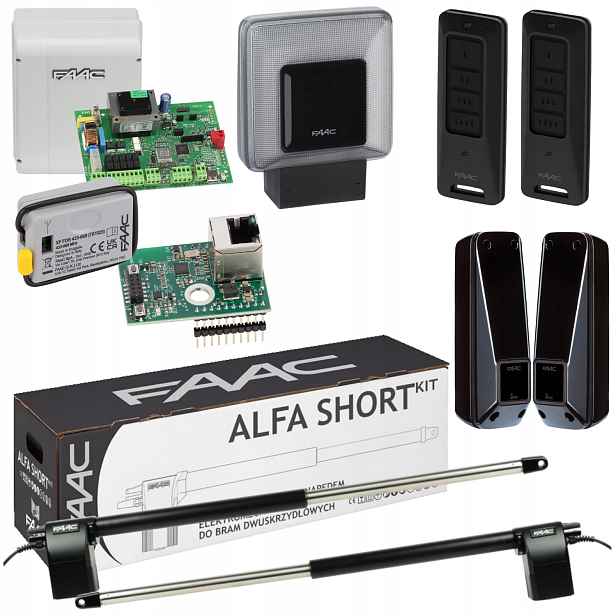 Faac Alfa Short+ Xwbl- WiFi Lan+ Lampa+ Pilot 2ks pohon otevírací brány