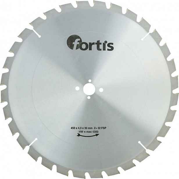 Pilový kotouč Hw Hw 450x4,0 x30 mm 32 zęb.FF Fortis