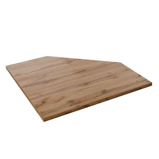 Rohový spojovací prvek pro stoly NEJBY GIANNI PREMIUM, dub wotan