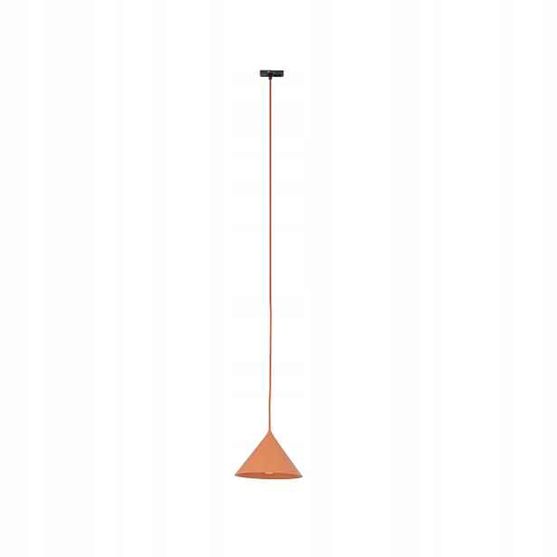 Spot Stropní Svítidlo kolejnicová moderní oranžová E27 15W Tk Lighting