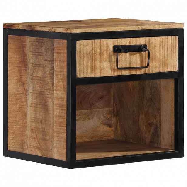 vidaXL Noční stolek 40 x 35 x 40 cm masivní mangovníkové dřevo