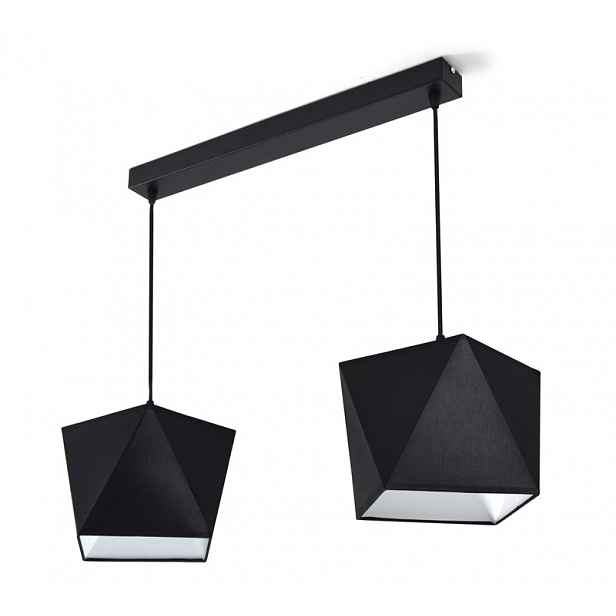 Závěsná lampa Lustr Abažur Diamantové barvy 299Z2