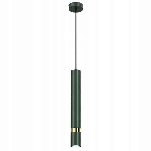 Závěsná Led lustrová lampa Milagro Joker zelená