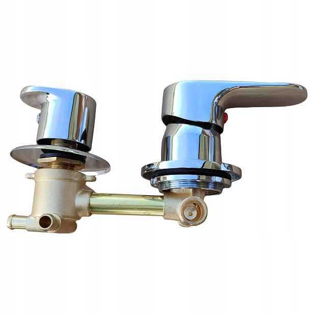 Baterie 3 funkce 12,5 cm/125 mm Směšovač sprchového koutu hydromas Bonus