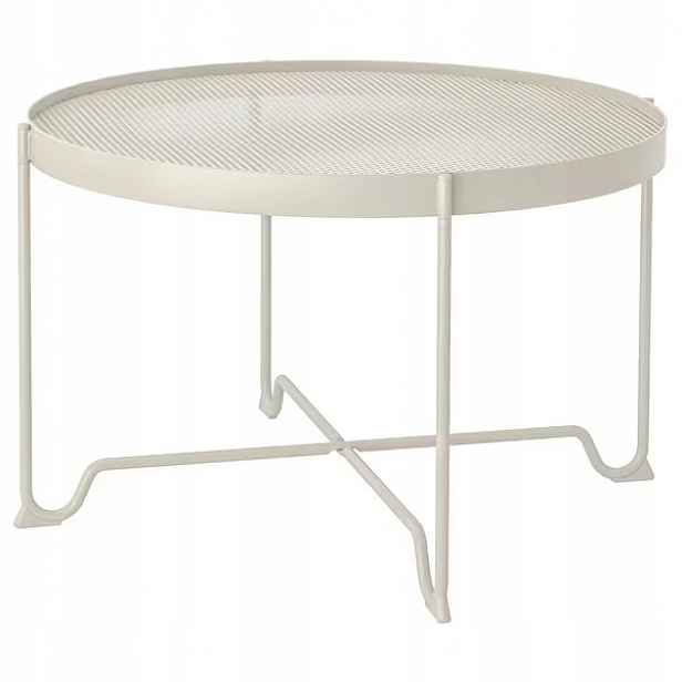 Ikea Krokholmen Zahradní konferenční stolek, béžový, 73 cm