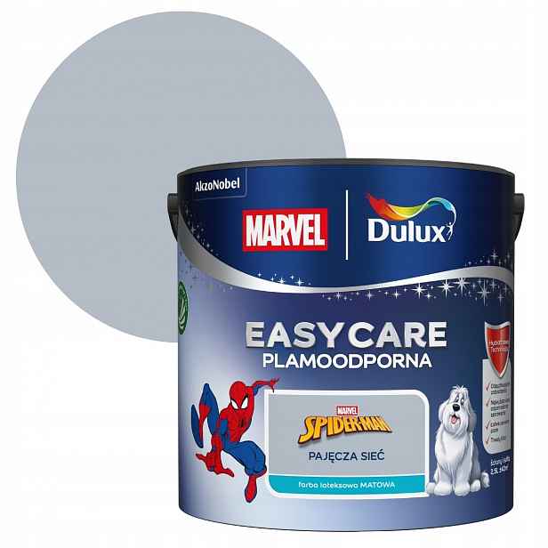 Dulux Easycare x Disney Barva Plamoodolná 2,5L Pavoučí síť