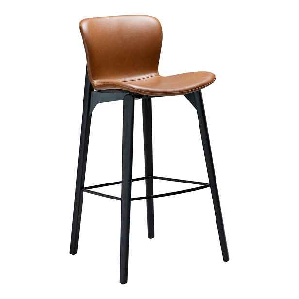 Hnědá barová židle (výška sedáku 78 cm) Paragon – DAN-FORM Denmark