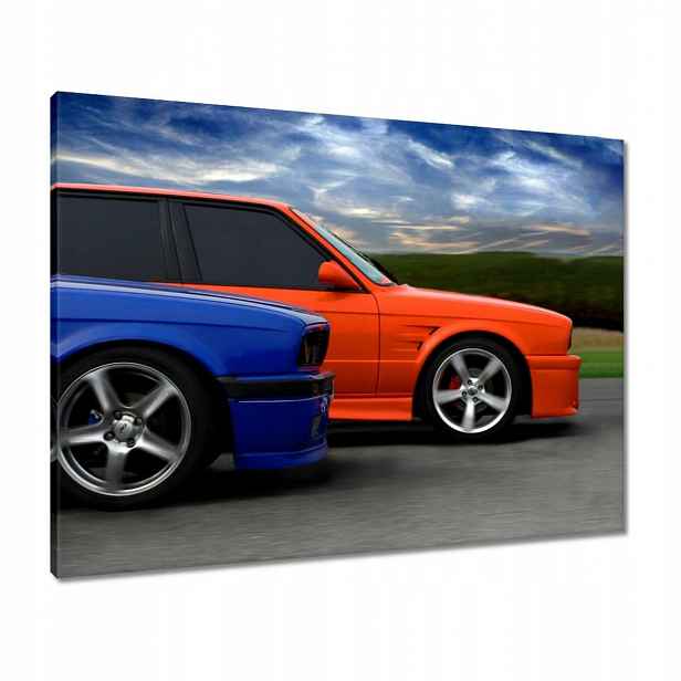 Obrazy 80x60 Závodní Bmw