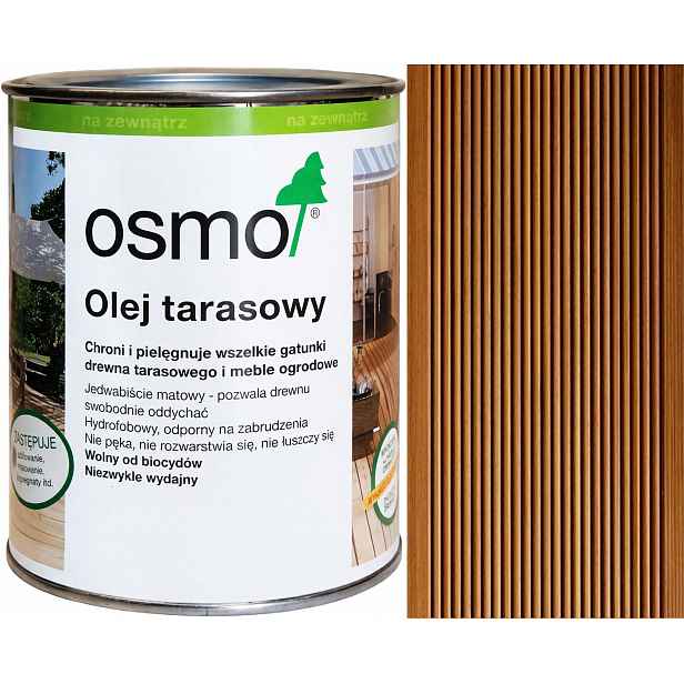 Osmo 009 Modřín 0,75L terasový olej pro venkovní dřevo