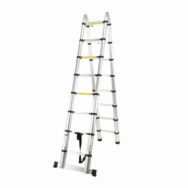 Teleskopický žebřík, 2 x 2,8 m, XL