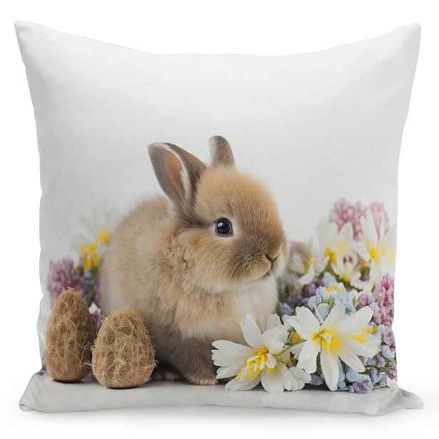 Velikonoční povlak na polštář HAPPY EASTER V. 40x40 cm Mybesthome