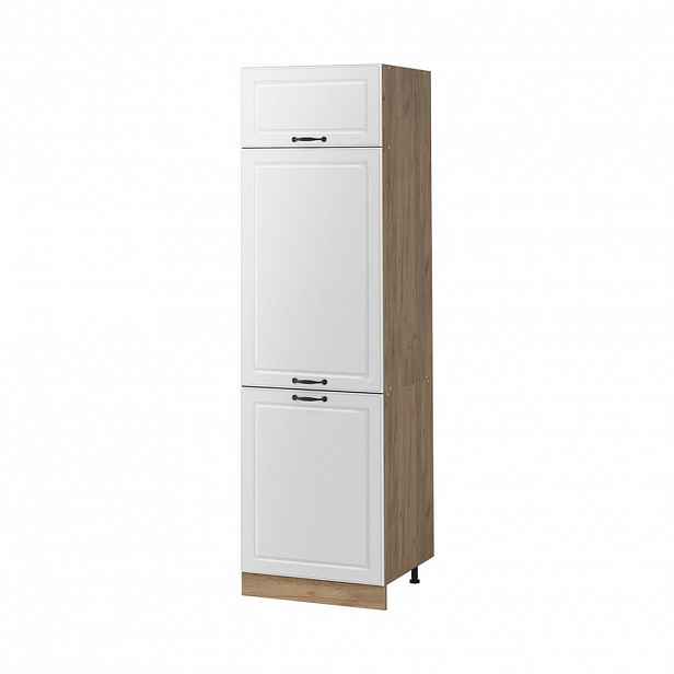 Vicco VYSOKÁ SKŘÍŇ R-Line, Bílý venkovský dům/Zlatý mocný dub, 60 cm